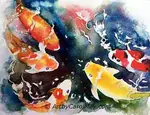 Step into the vibrant world of Koi Fish Painting. Learn the enjoyable watercolor pouring technique and create enchanting koi art with this step-by-step tutorial