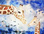 Choose a style to paint a giraffe your way. Express yourself with traditional watercolor, an easy painting or a colorful painting, step-by-step instructions.