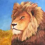A tutorial of painting a lion with oils. Follow three easy steps and create your lion painting. First underpaint the colors, then paint, last detail and finish.