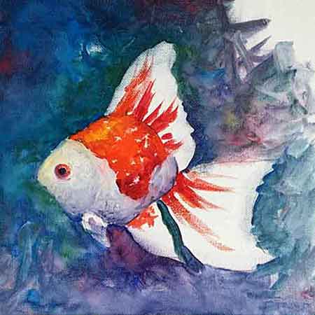 Blend the background colors together.