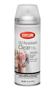 Krylon UV resistant spray