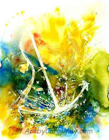 The Anchor Holds by Carol May prophetic artist