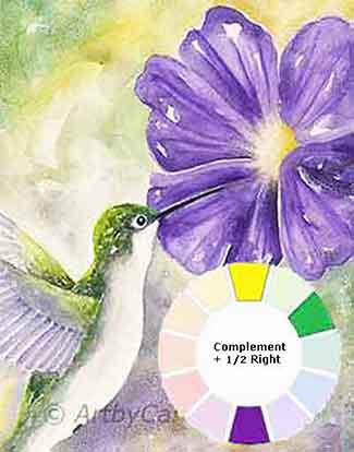 Popular color schemes in art used by today's artists.