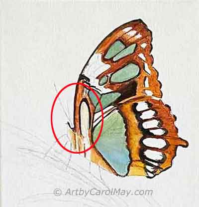 We can correct a color in our oil, alkyd, or acrylic paintings.