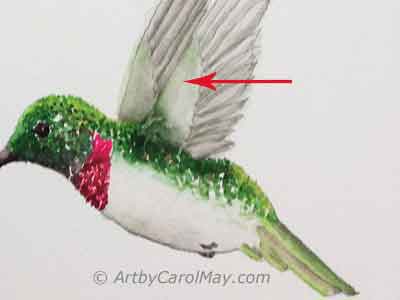 Some watercolors may be lifted, even when they are dry.