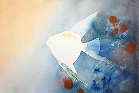 You can fix watercolor blooms and backruns.