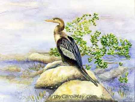 Watercolor paintings can be fixed.