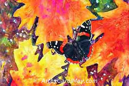 Using color is the joy of painting.