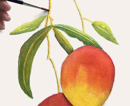 Add Raw Sienna on the shadow side