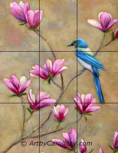 The rule of thirds is how to paint an easy composition.