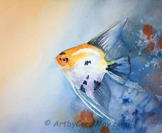 You can learn how to paint watercolor!