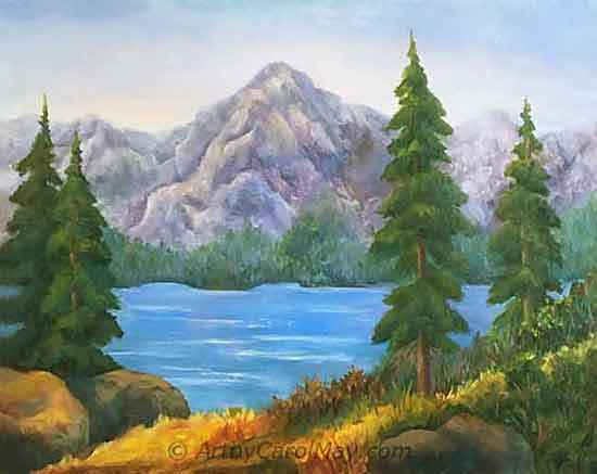 Landscapes to paint online