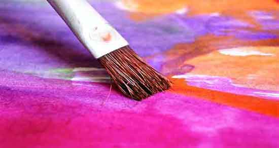 How to paint past an art block.