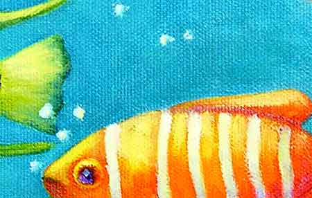 Masking fluid is fun to use in watercolor paintings.