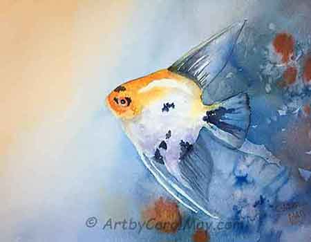 Learn to paint watercolor tutorial