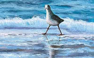 Water on the beach takes on some of the sand color. The sand color affects the color of water on the beach.