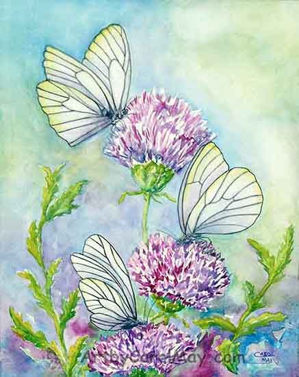 Butterfly shop painting easy
