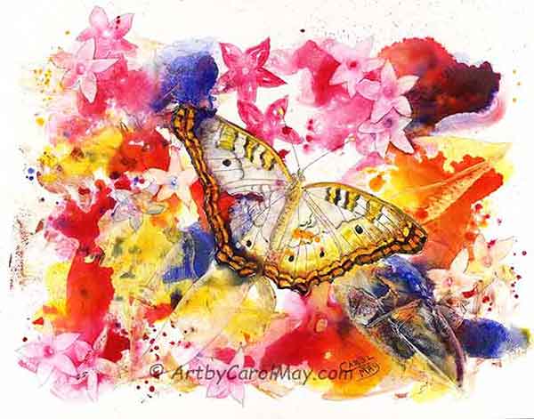 Learn about painting mixed media