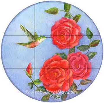 Any shape canvas may take advantage of an easy composition.