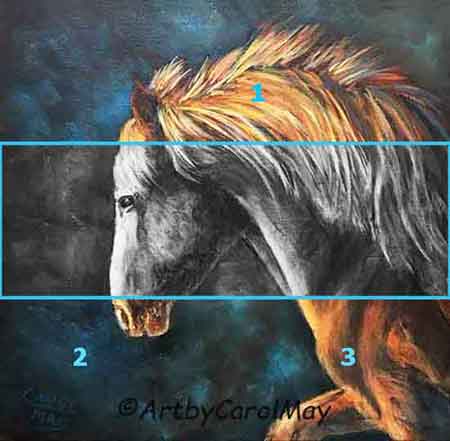 The ways to adjust the values in painting.