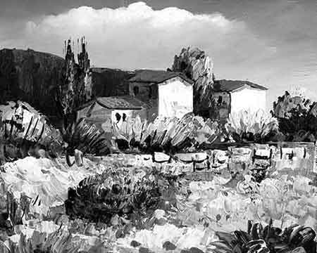 There is a variation of values. Values-in-color-greyscale