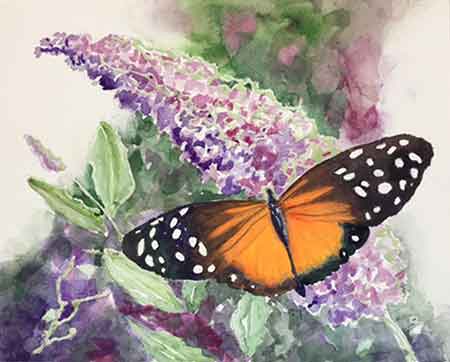 Let the background colors flow together.