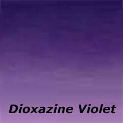 Dioxazine Violet sample Dioxazine Violet is a strong, cool violet.