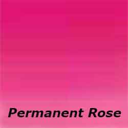 Permanent Rose color sample Permanent Rose is the primary red color.