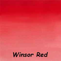 Quinacridone Red color WC-winsor-red