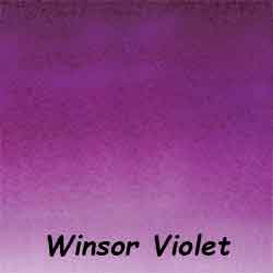 Quinacridone Violet sample WC-winsor-violet