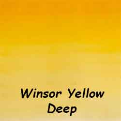 New Gamboge watercolor sample WC-winsor-yellow-deep