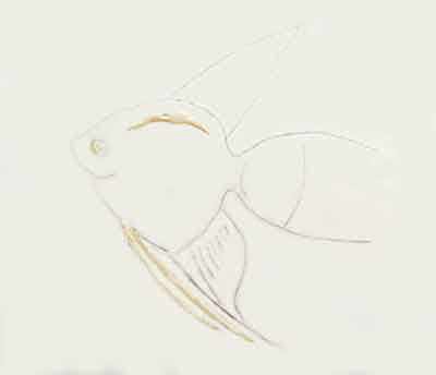 Apply masking fluid.