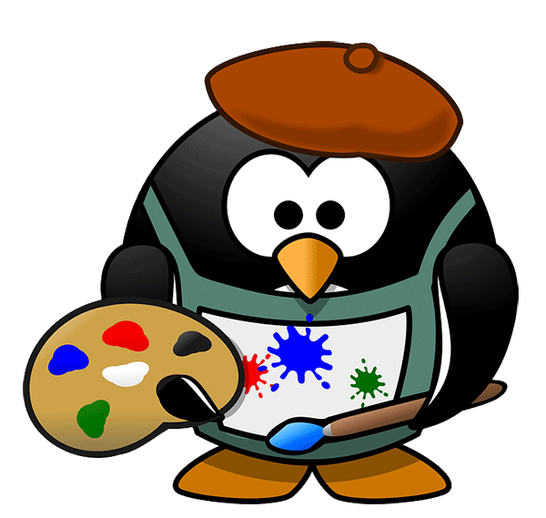 Why do we paint, image of a pelican painter