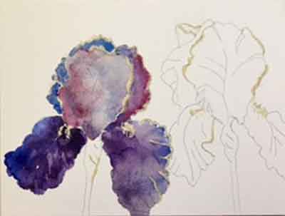 Painting Watercolor Flowers