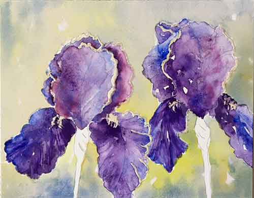 Painting Watercolor Flowers