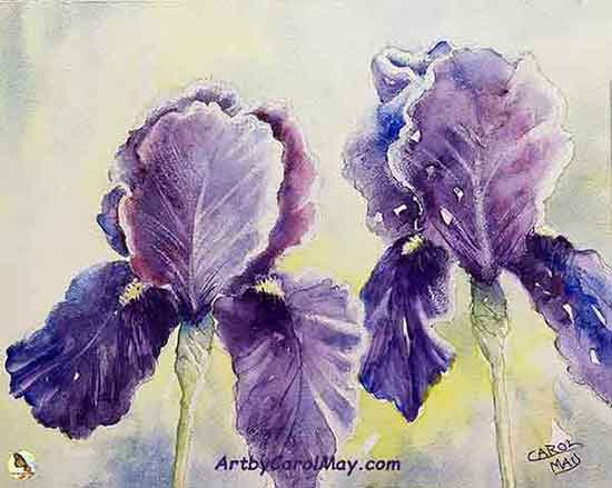 Painting Watercolor Flowers