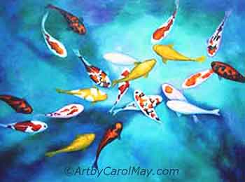 Learn about Carol May the painting artist.