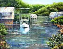 What do you paint first in your painting?