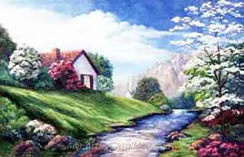You can learn how to paint art!