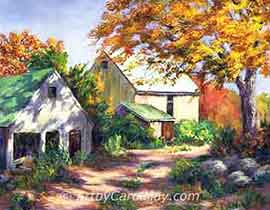 How do we use the principles and elements of art in our paintings?